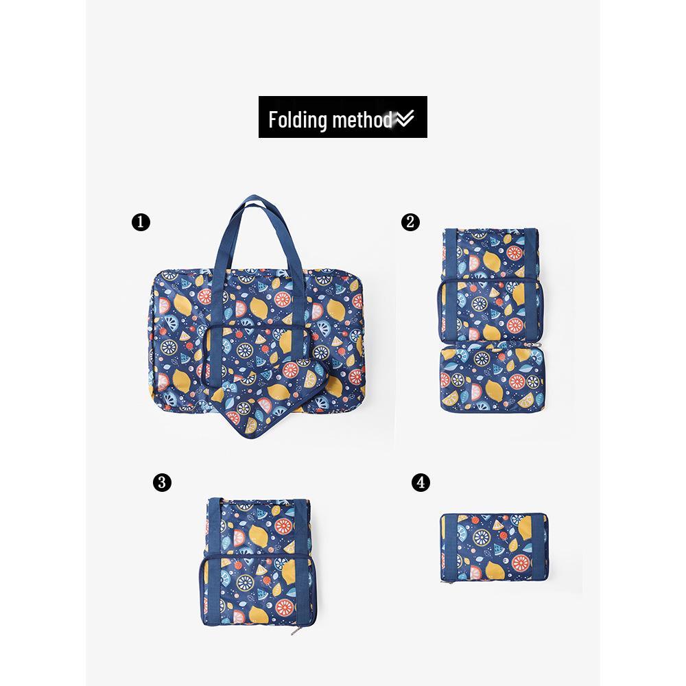 Large Capacity Foldable Duffel Maternity & Travel Bag with Suitcase Handle Sleeve