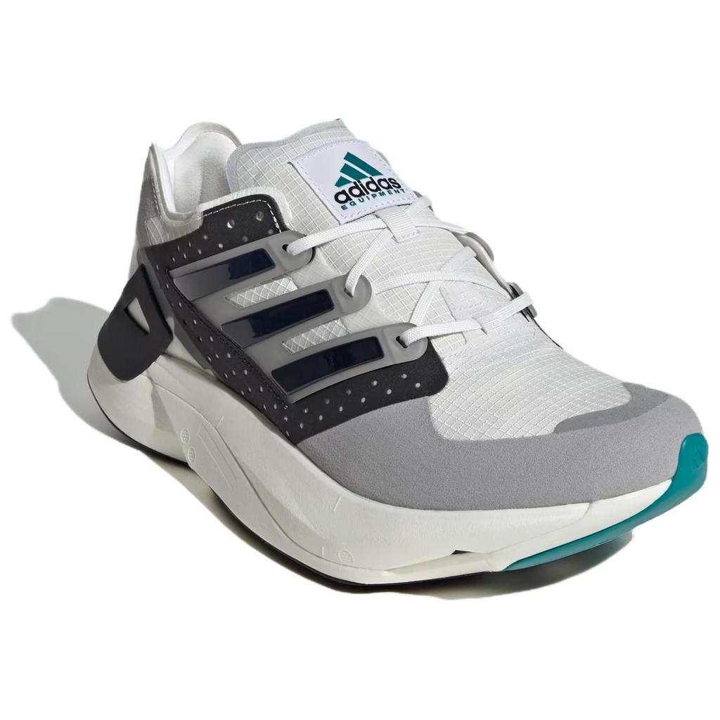 Adidas EQT Edge Runner 1 Crystal White Black Men Sneakers Grey Core-Black Equipment-Green JS3222