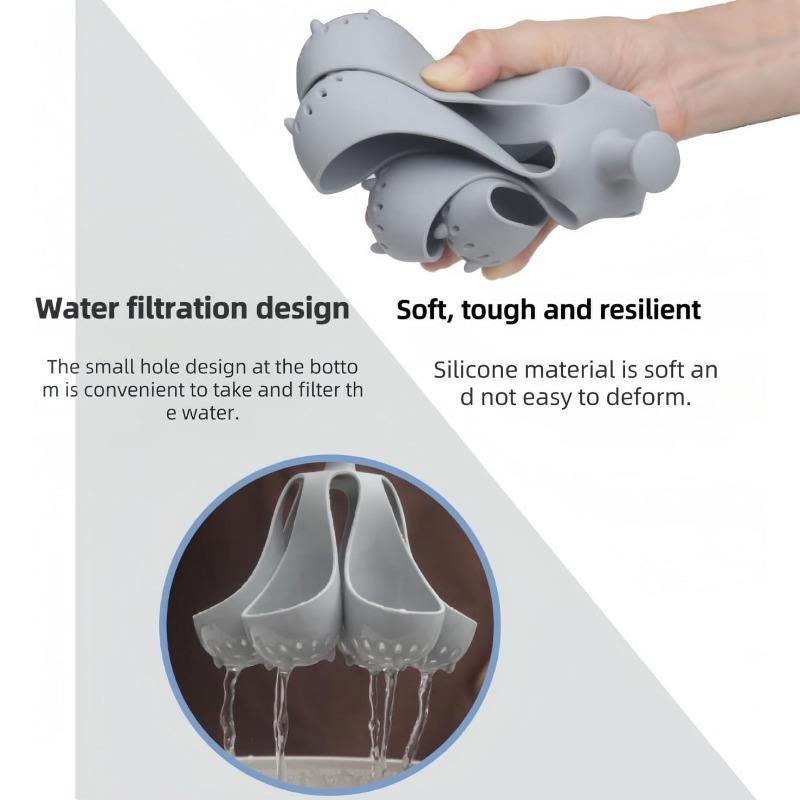 1/2 ks Silikonový vařič vajec Odolný vůči vysokým teplotám Silikonový napařovač vajec pro domácí rychlou přípravu snídaně Kuchyňské náčiní