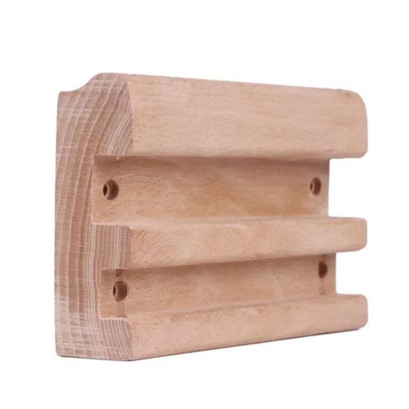 Tragbares Kletter-Hangboard Leichtes Holz-Hangboard Finger-Trainingsboard Fingergriff-Stärker Ausdauernd