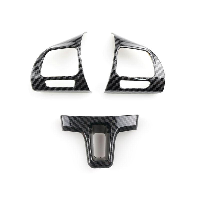 Car ABS Interior Steering Wheel Button Panel Frame Cover Trim For Golf Mk6 Passat B7 Cc Eos Tiguan Jetta Touran Sharan Caddy