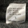 Acne Studios Wool Blend Long Sleeve Knit S Gray Sweater Women Used