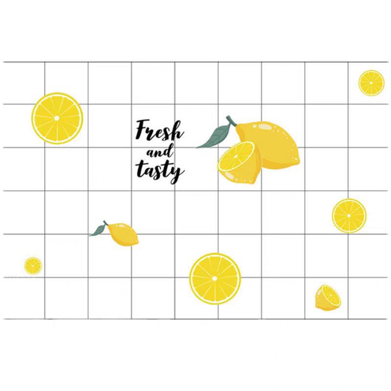 Oil-Proof, High-Temperature Resistant, Self-Adhesive Kitchen Wall Stickers - Waterproof, Moisture-Proof, and Thickened Wallpaper for Home Decoration