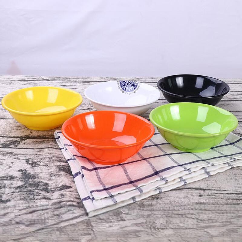 Yujia Melamine Inverted Rim Serving Bowl