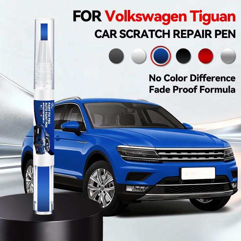 

Для Volkswagen Tiguan 2007-2025 5N AD Фарба для ремонту подряпин Пензлик для підфарбовування Видалювач подряпин DIY Автоаксесуари Чорний Білий Сірий Синій