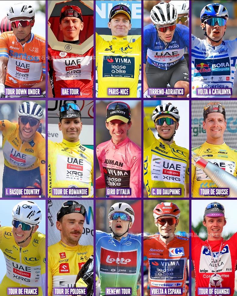 SCICON Pogačar KUNKEN Tour De France Champion Cycling Glasses: Anti-UV Photochromic