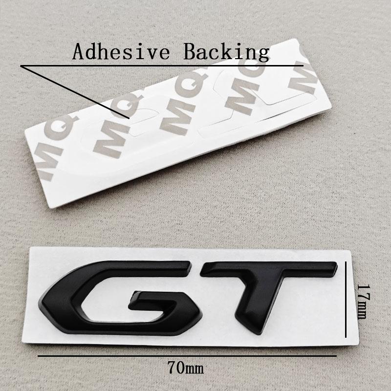 2026 Hot For VW VOLKSWAGEN 3D Metal Car Sticker Logo GT Side Fender Rear Trunk Badge Emblem For Peugeot 308 408 208 508 3008 400