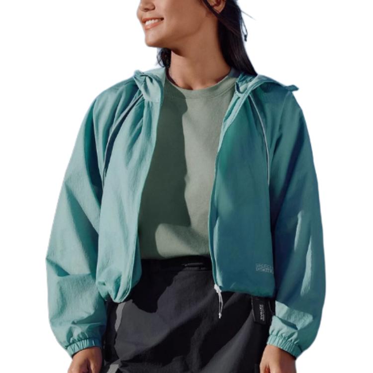 Skechers Fashionable UV Protection Soft Comfortable Lightweight Long Sleeve Jacket Women Jackets Light-Blue P225W135-05KG