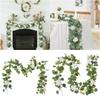 Multicolor Artificial Dahlia Flower Vine DIY Gypsophila Silk Wall Hanging Garland Accessories Ornament