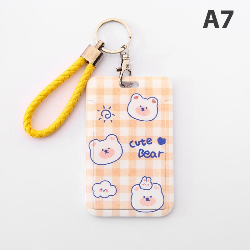 New Cartoon bears cute kids key chain Lanyard PVC ID Badge Holder Key Neck Strap New Cartoon bears cute kids key chain Lanyard PVC ID Badge Holder Key Neck Strap