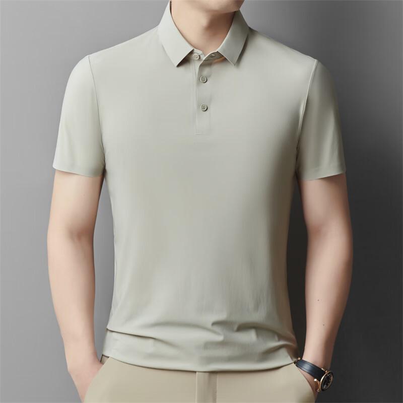 JIAOXIU Men's Ice Silk Polo Shirt