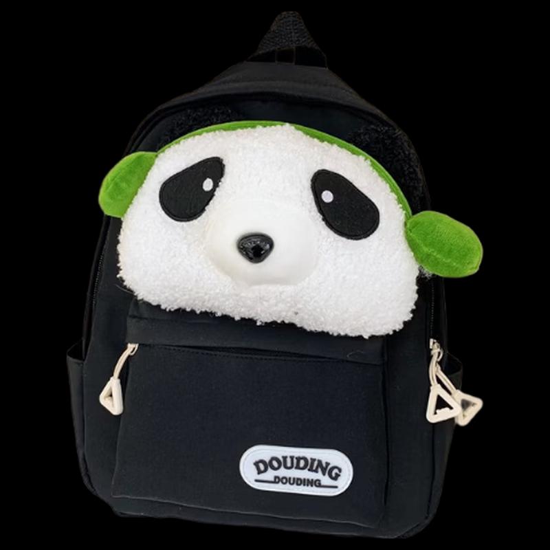 Унисекс детский 3D плюшевый рюкзак с пандой