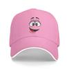Custom Punk Unisex Cartoon Chocolate Red Candy Face Baseball Cap Adult  Adjustable Dad Hat for Unisex WoUnisex Hip Hop Snapback Caps