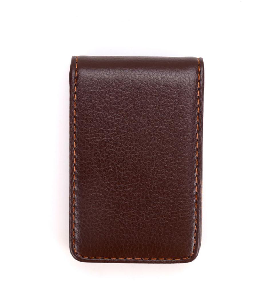 Female Cash Clip Magnetic Attractive Men Coin Purse ID Card Holder Short Purse Business Card Holder