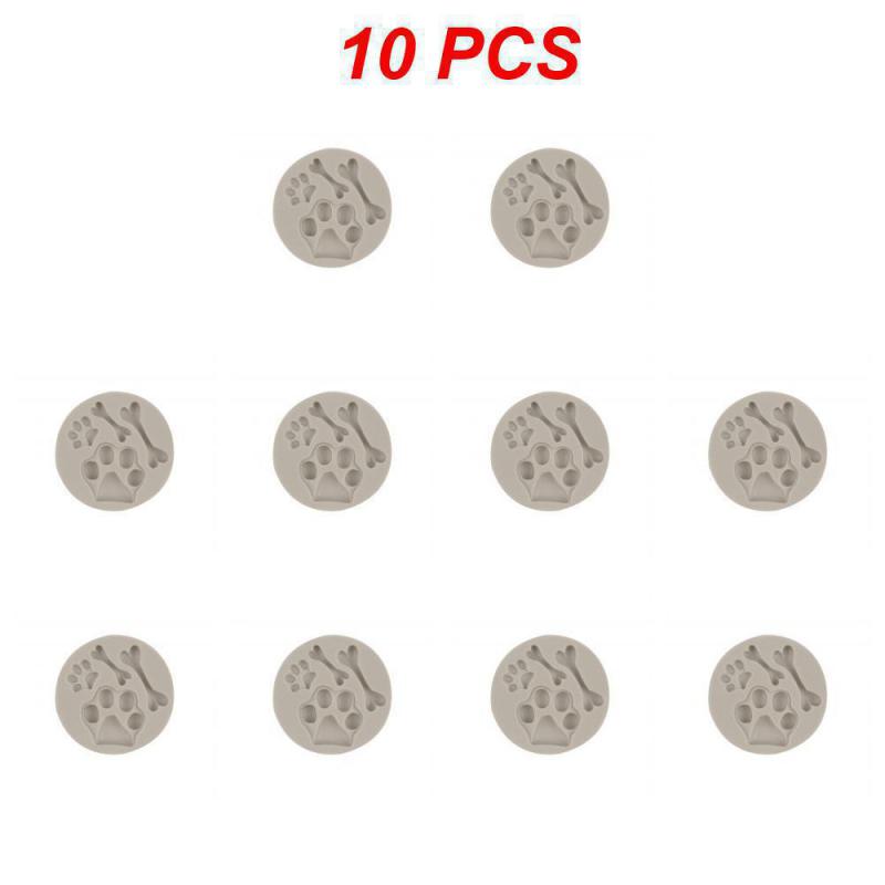 1~10PCS Baking Molds Bone Dog Paw Silicone Mold Cake Decorating Tools Cookie Cutter Pastry Accessory Kitchen Accessoriess