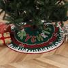 Round Christmas Tree Skirt Creative Xmas Tree Skirt Christmas Base Cover  Christmas Tree Decoration