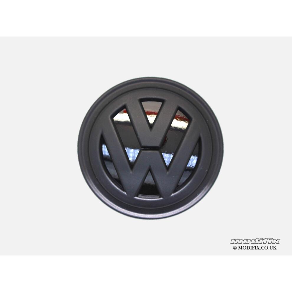 MODIFIX-CO-UK Tappi Centrali Mozzo Ruota in Lega Nero Opaco 4pz per VW Golf MK7 Passat Tiguan 66mm