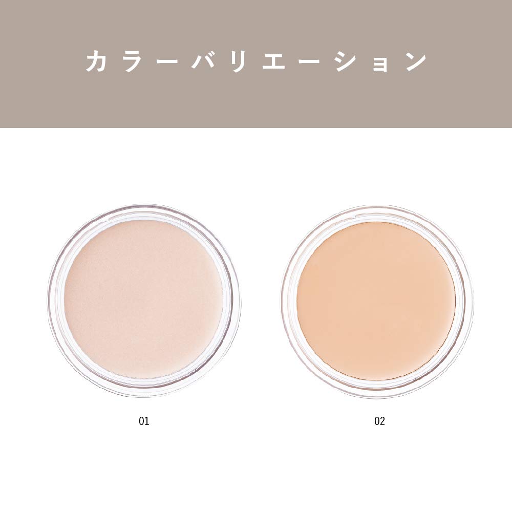 Osaji Skin Effector Makeup Concealer Foundation with Amino Plant Moisturizing Cream Prevents Skin Comfortable 01 Clear [Base Acid-Based Ingredients,