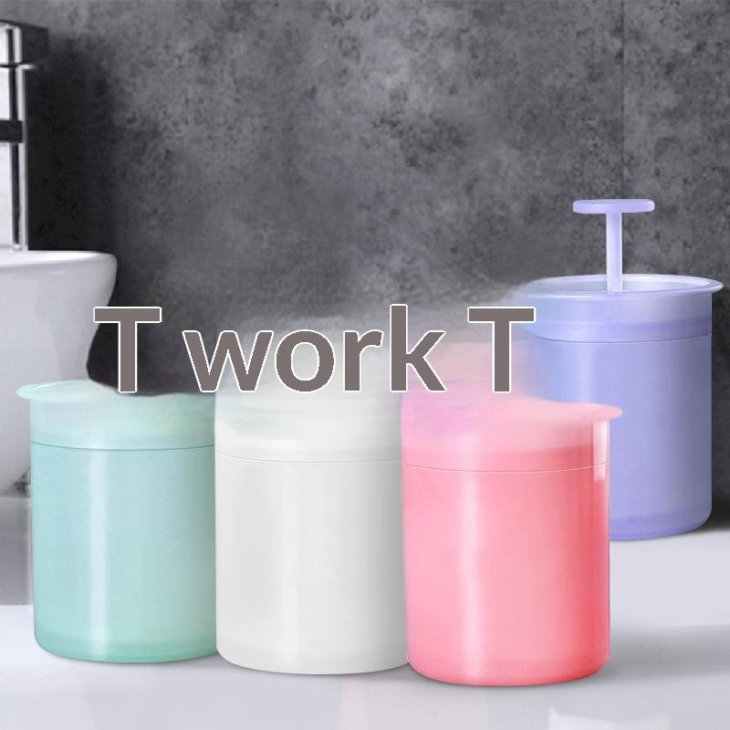 Handheld Manual Facial Foam Maker Travel Friendly Rich Cleanser Bubble Tool Leakproof Design for Home Gym Outdoor Skincare Use