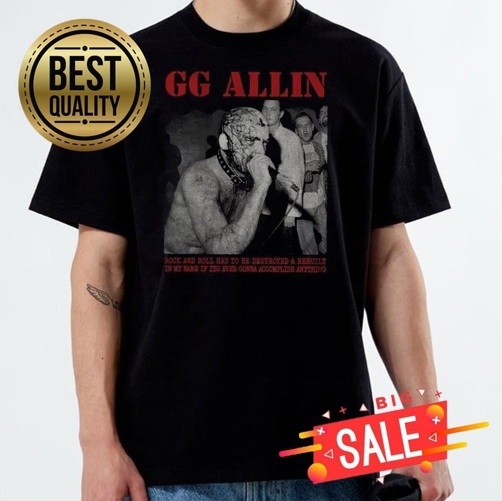 GG Allin Singer T-Shirt