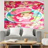 Straw-berry Friends Quick-Dry Tapestry Hanging for Bedroom,Livingroom, Playroom,Decor Art Room Wall Tapestry Holiday and Birthday Gifts