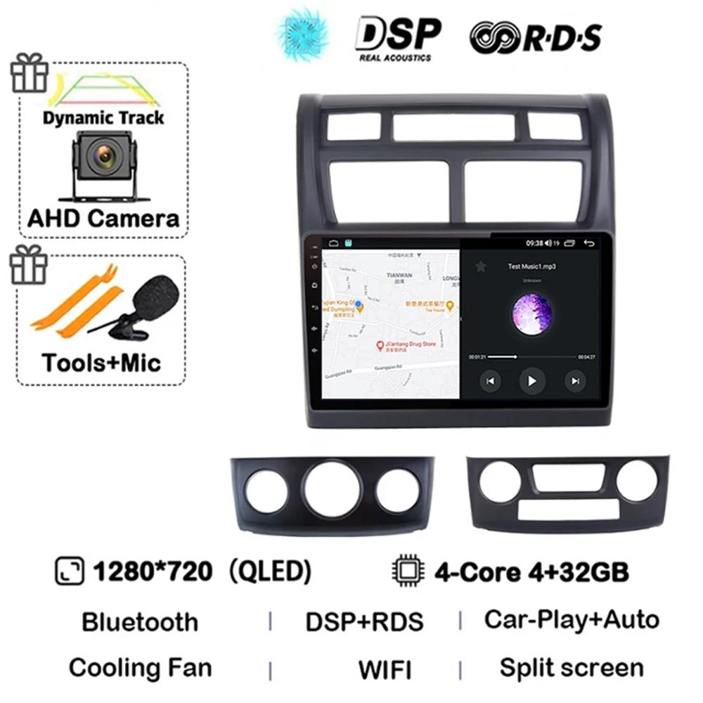 

Автомагнитола CarPlay Android Auto для KIA Sportage 2 2007-2009 4G Автомобильная мультимедиа GPS 2din автомагнитола