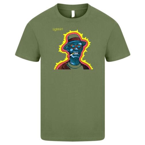 Футболка Lightnin  Hopkins Кантри Блюз Музыка Howlin Wolf Robert Johnson GT227 L