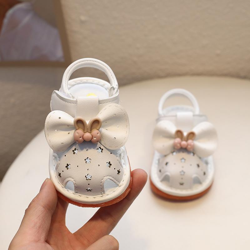 

Модная детская обувь Летние новые детские сандалии Милая обувь-колла Антискользящая детская обувь Удобная для детей Пляжная обувь 20insole13.5cm белый