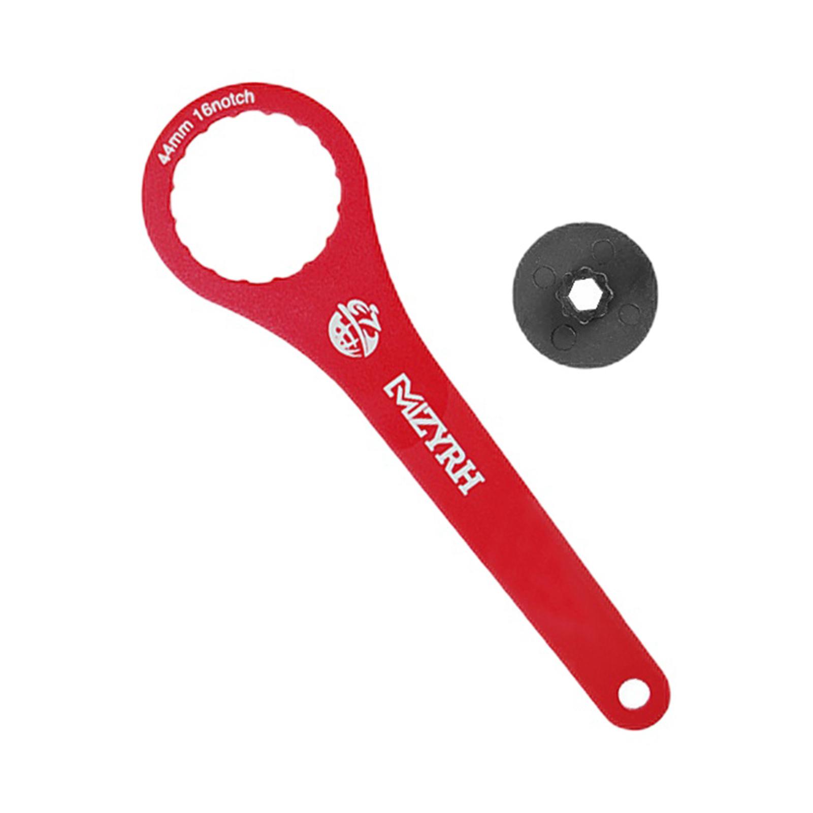 

16-Tooth Bicycle Bottom Bracket Removal Tool for Mountain Road Bike Crankset Wrench Carbon Steel Durable Home Repair Kit червоний