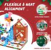 Christmas Magnetic Blocks Toys Magnets Construction Cube 3D Sensory Educational Interactive Building Toy Set New Year Gift