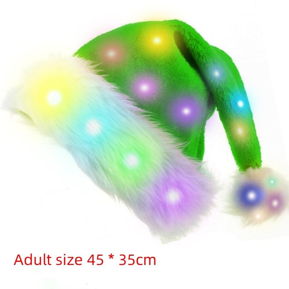 Leuchtende Rote Aufleuchtende Weihnachtsmütze Blinkende Lichter Rote Weihnachtsmütze Weihnachts Mütze Weihnachtsgeschenke
