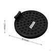 Replacement Cup Pad Flat Perforated Round
