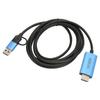 Placa de Captura de Vídeo Z36C Interface Multimídia HD para Tipo C USB3.0 1080P 60FPS Placa de Captura de Jogo para