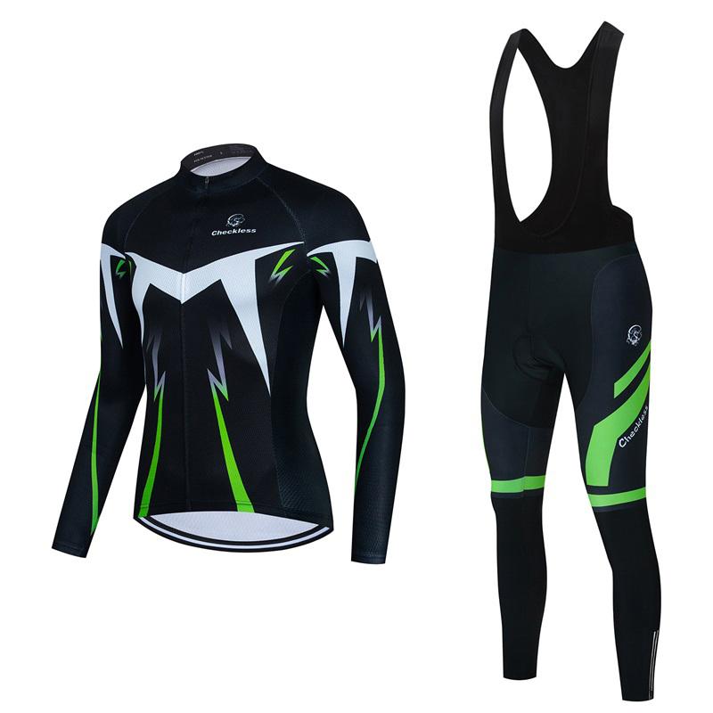 Red Quick-dry Cycling Jersey Set 2026 Summer Long Sleeve Road Bicycle Cycling Clothing Ropa Ciclismo Breathable Men's MTB Bike Wear