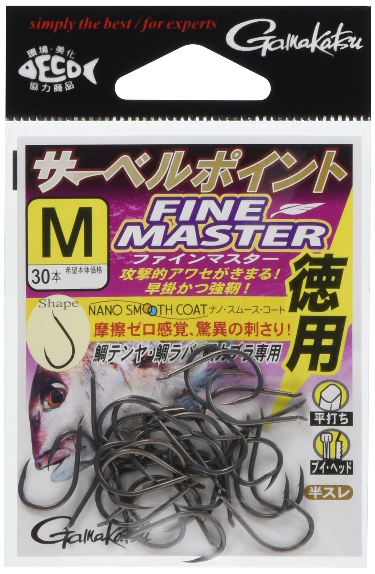 Gamakatsu Rose Value Saber Point Fine Master (НСК) Размер M M