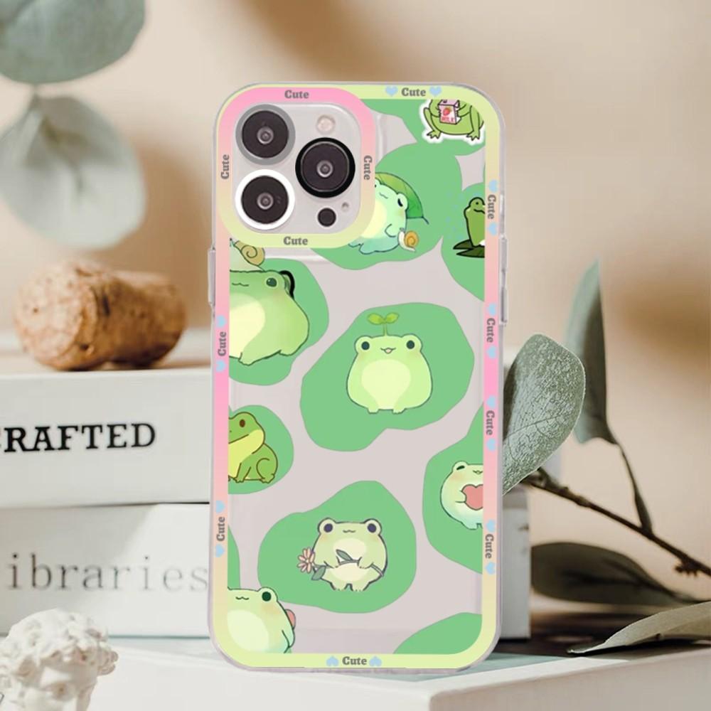 Frog cartoon drawing Phone Case For Redmi 7 8 9 A For Redmi Note 5 7 8 9 10 11 Pro Max 4G 5G Funfas