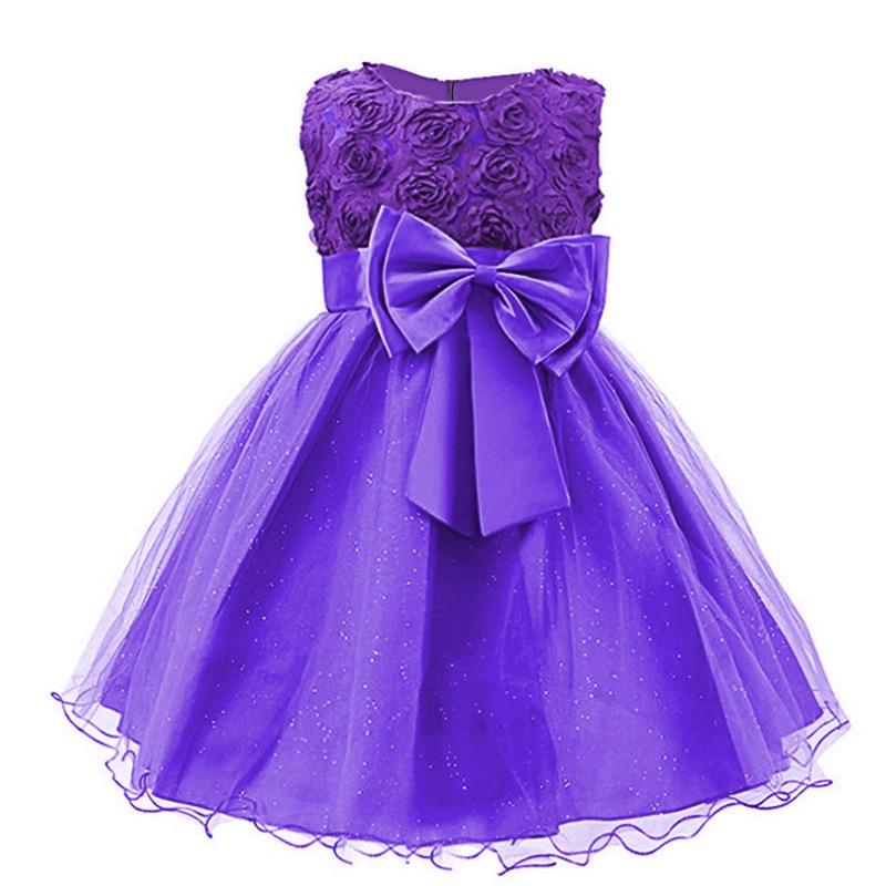 Korean Style Girls Princess Wedding Dress Summer Spring Children S Gown