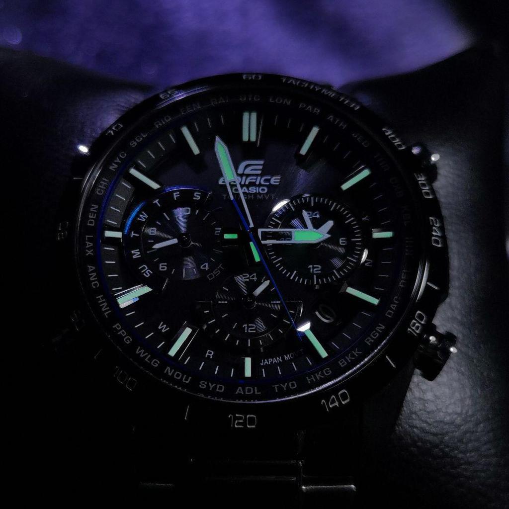 Used New Battery Golf Luxury Business Edifice EQW-T650