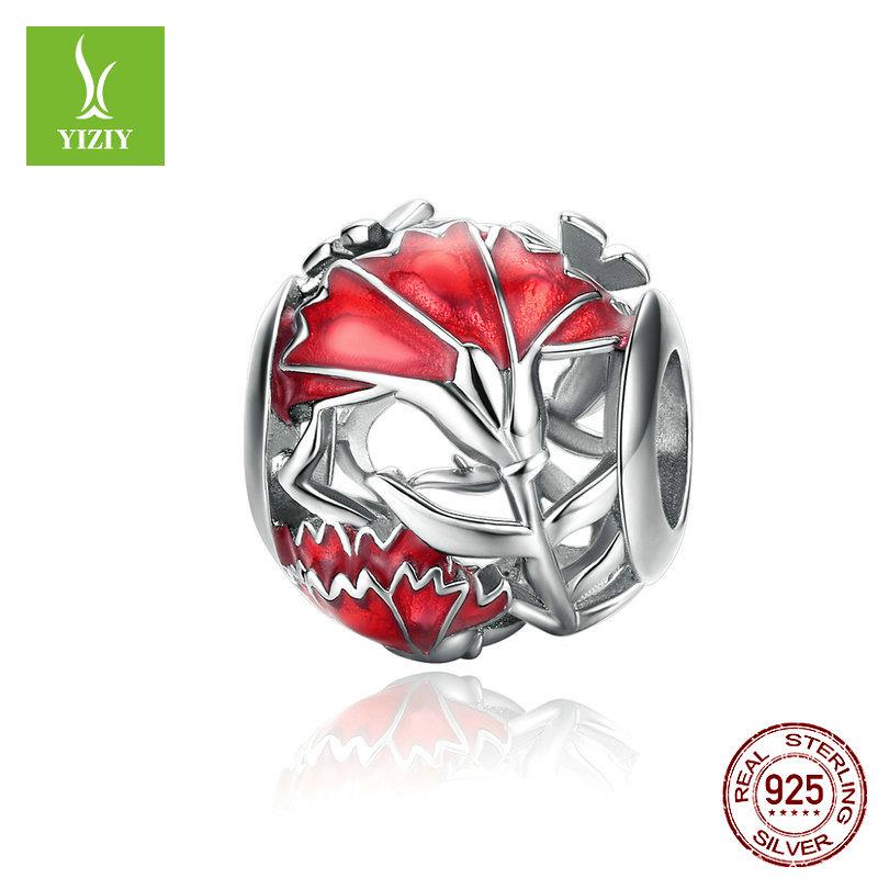 Silver Ziyun New Year DIY Bracelet Kit: Sterling Silver Koi Blessing Beads