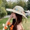 Spring And Summer Casual Straw Hat Women'S Breathable Lace Big Eaves Fashion Sun Hat Versatile Sun Hat Women'S Basin Hat