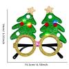 New Cartoon Cute Glowing Christmas Dress Up Glasses Christmas Led Glow Cartoon Glasses Frame Children's Toys Holiday Party Gifts