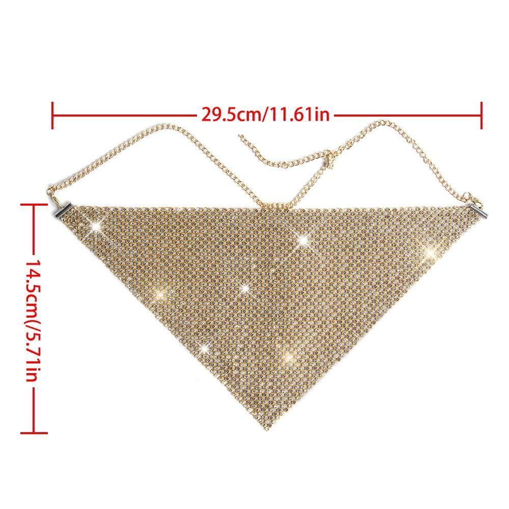 Vintage Rhinestone Face Mask Crystal Half-face Veil Jewelry Dance Party Jewelry  Banquet