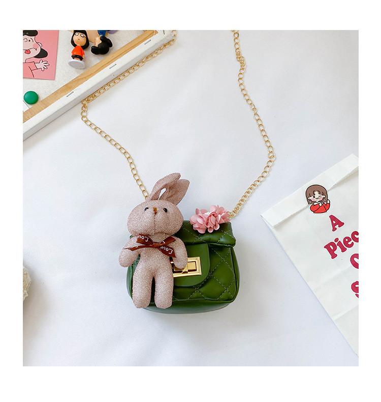 Mini Childrens Fashion Bunny Backpack With Zipper Pocket For Casual Wear