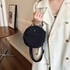 Purse Small Round Bag Mobile Phone Storage Mini Crossbody Bag Casual Nylon Shoulder Bag  Girls