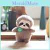 Animal Monkey Panda Soft Short Plush Keychain Stuffed Toy With Cotton Pp