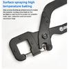12inch Metal Stud Crimper Aluminum Alloy Punching Pliers Plaster Drywall Tools For Fastening Metal Double Handed Keel Pliers