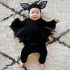 2025 Halloween Pumpkin Long Sleeve Baby Onesie Romper
