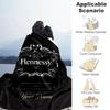 Custom Personalized Blanket Hen-nessy Soft Throw Blanket, Suitable for Family and Friends, Sofa Blanket,Home Decor Christmas gift