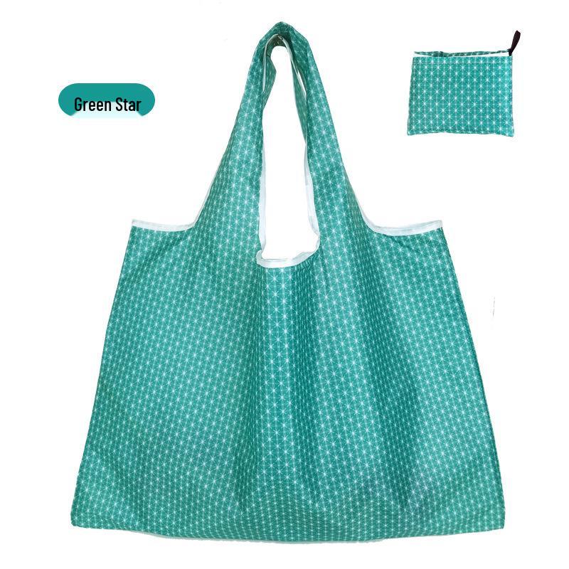Eco-Friendly Large Capacity Folding Grocery Bag - Oxford Cloth