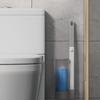 Disposable Toilet Brush Set Portable for Travel, Hotels, and Public Restrooms with Refill Sponge Heads